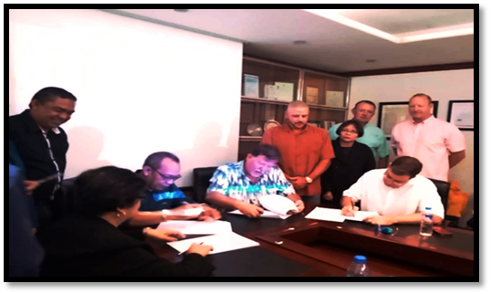 TREEDC Renew Contract with TUP